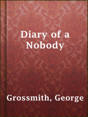 cover image of Diary of a Nobody